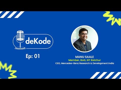 Dekode — Episode 01 — watch on YouTube